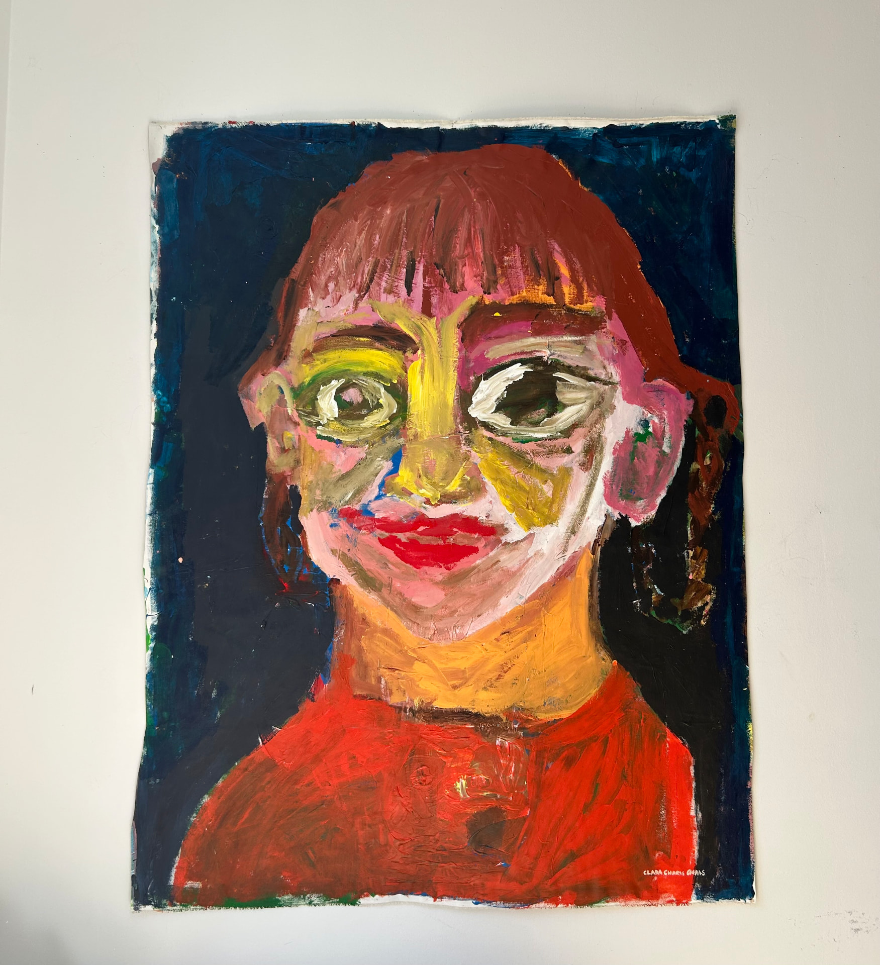 Schatten, Acrylic on canvas, 125 × 165 cm